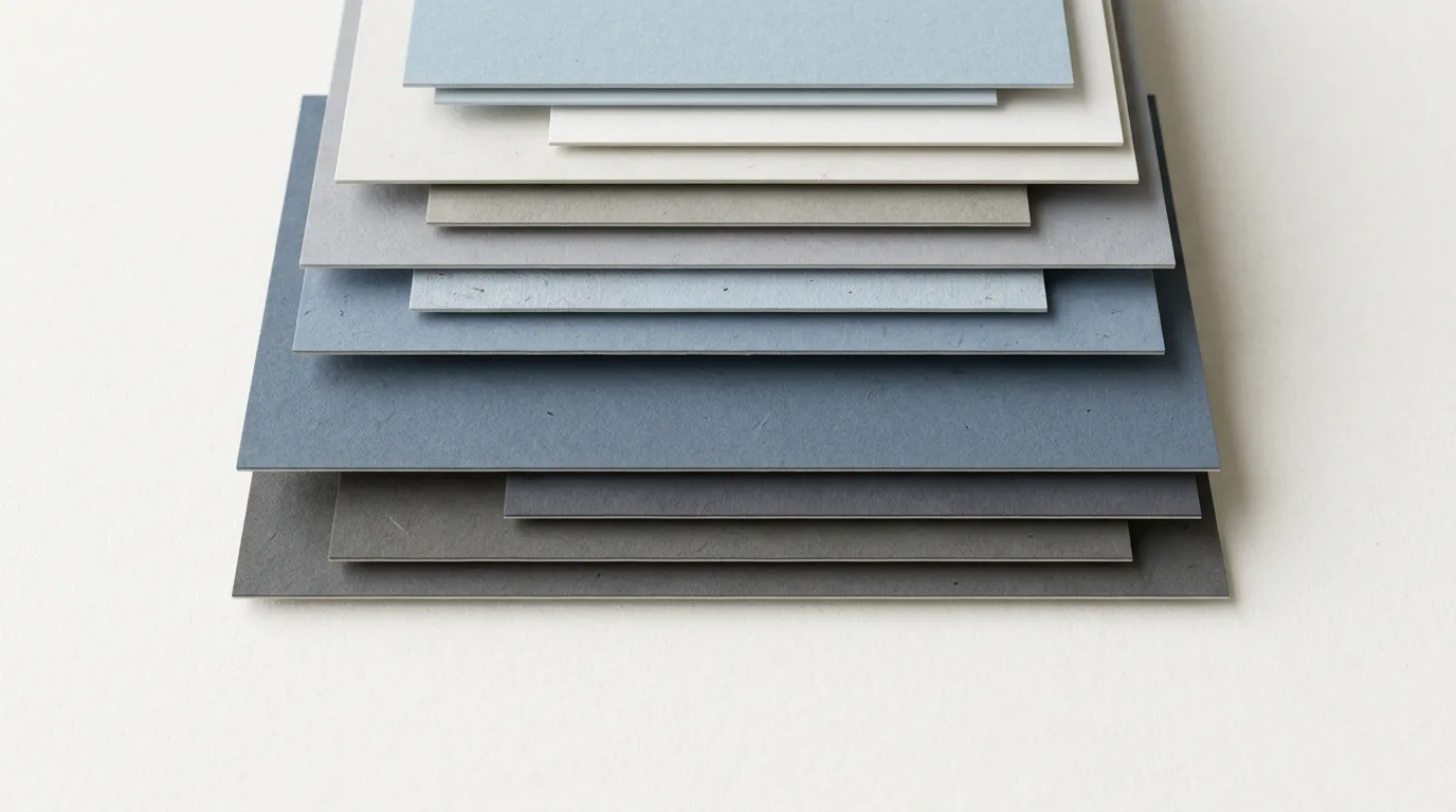 Abstraktní geometrické vrstvy v tlumených barvách symbolizující hierarchickou paměť a strukturovaná data.