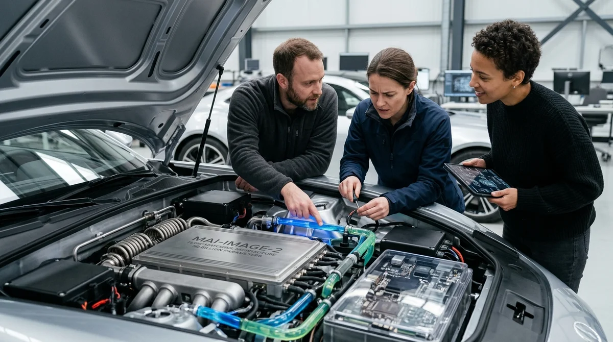 Technologický průlom pod kapotou: Flow-matching a 50 miliard parametrů — Microsoft vydal MAI-Image-2